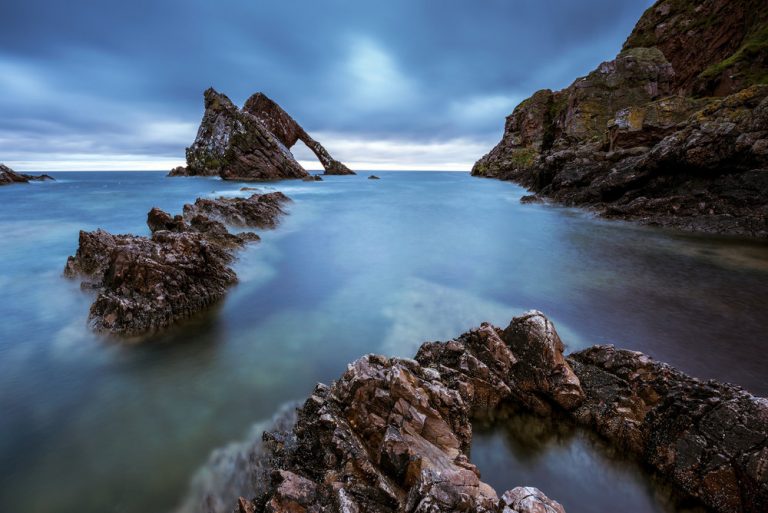 Bow Fiddle Rock by Photographer Ed Smith